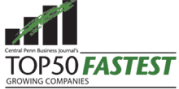 Top 50 fastest growing companies award.